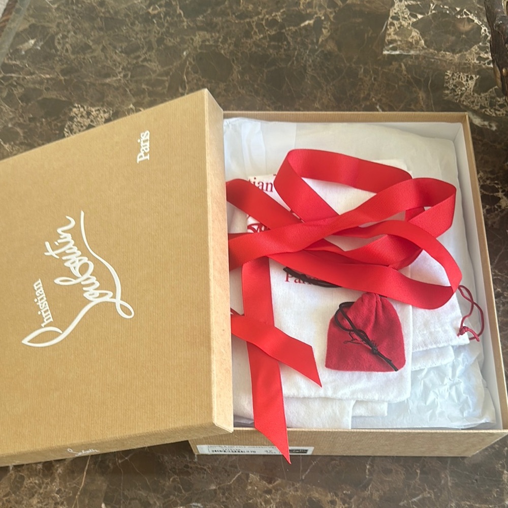 Christian Louboutin Red Ribbon Box Set